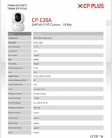 CP-E28Q 2MP Wi-Fi PT Camera